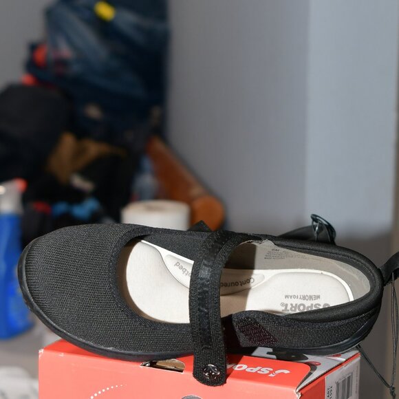 Jsport Women's Mary‎ Jane Shoe   Colors: Black, - Picture 4 of 5